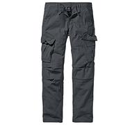 Brandit - Pantaloni cargo da uomo Texas Slim Vintage antracite. XXL