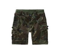 Brandit Pantaloni cargo 'Packham' marrone scuro / cachi / verde scuro / nero Uomo Brandit 31-32 marrone scuro / cachi / verde scuro / nero