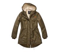 Brandit Parka di mezza stagione caramello / oliva Donna Brandit S