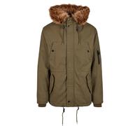 Brandit Parka di mezza stagione 'Fish Tail' marrone / cachi Uomo - Abbigliamento - Taglie comode - Giacche Brandit XS