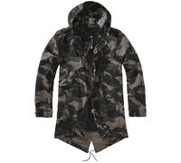 Brandit Parka di mezza stagione 'M51 US' antracite / grafite / greige / verde scuro Uomo Brandit M