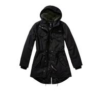 Brandit Parka di mezza stagione 'Marsh Lake' nero Donna Brandit XXL