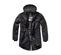 Brandit Parka di mezza stagione 'Marsh Lake' nero Uomo Brandit XXL