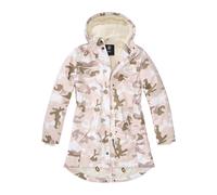 Brandit Parka di mezza stagione 'Marsh Lake' oliva / rosa chiaro / bianco Donna Brandit S