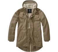 Brandit Parka Marsh Lake Uomo Inverno Caldo Militare Esercito Camel