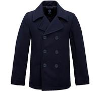 Brandit Pea Coat, giacca in tessuto 4XL male Blu Scuro