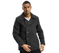 Brandit Pea Coat, Uomo, anthrazit, 4XL