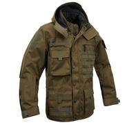 Brandit Performance Giubbotto Giacca Idrorepellente Maglia Cappuccio