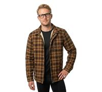 Brandit Giacca Classic Sherpa in tessuto Arancione/Nero XXL Uomo