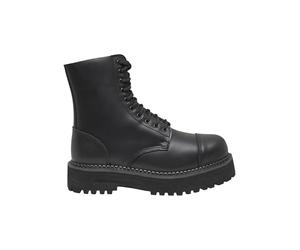 Brandit Plateau Phantom Eyelet Boots, Stivali Militari Uomo, Nero 10 Fori, 40 EU