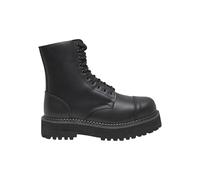 Brandit Plateau Phantom Eyelet Boots, Stivali Militari Uomo, Nero 10 Fori, 45 EU