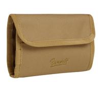 Brandit Portafoglio Due Scomparto Della Moneta Slot Per Schede Viaggio Camel
