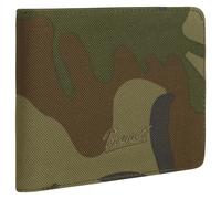 Brandit Portafoglio Quattro Scomparto Della Moneta Pieghevole Woodland Camo