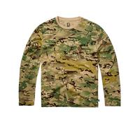 Brandit Camicia Premium Longsleeve 4205 M Camouflage