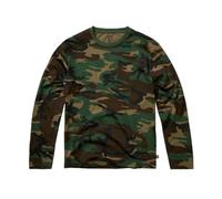 Brandit Premium Maglietta a maniche lunghe, verde, taglia 2XL per maschi