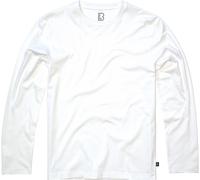 Brandit Premium Maglietta a maniche lunghe, bianco, taglia 4XL per maschi