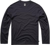 Brandit Premium Maglietta a maniche lunghe, blu, taglia S per maschi