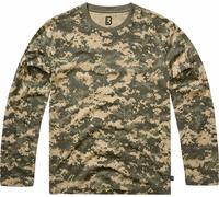 Brandit Premium Maglietta a maniche lunghe, grigio-beige, taglia 4XL per maschi