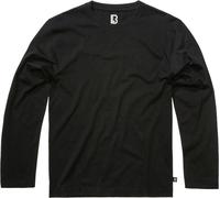 Brandit Premium Maglietta a maniche lunghe, nero, taglia 2XL per maschi