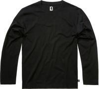 Brandit Premium, maglietta manica lunga L male Nero