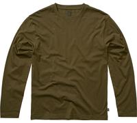 Brandit Premium, maglietta manica lunga L male Oliva