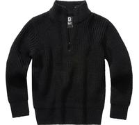 Brandit Marine Troyer, pullover per bambini 146/152 male Nero