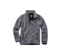 Brandit Pullover Teddyfleece Nero-Grigio Taglia L Uomo