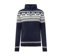 Brandit Maglione Troyer Norweger Collo alto Blu scuro/bianco 5XL Uomo