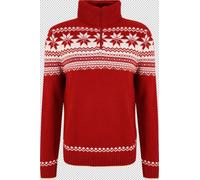 Brandit Pullover rosso / bianco Uomo - Abbigliamento - Pullover e cardigan - Pullover - Pullover dolcevita Brandit L