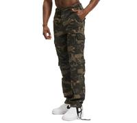 Brandit Pantaloni cargo Pure Slim Fit Uomo Darkcamo 4XL