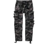 Brandit Pure Slim Fit Pants, Color: darkcamo, Size: L