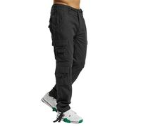 Brandit Pure Slim Fit, pantaloni cargo XXL male Grigio Scuro