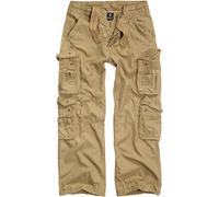 Brandit Puro Uomo Vintage Cargo Militare Pantaloni Esercito Pattuglia Cotone Pan