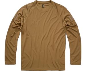 Brandit Quick Dry, camicia funzionale a maniche lunghe 5XL male Hellbraun