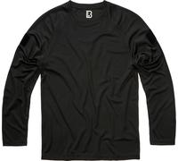 Brandit Quick Dry, camicia funzionale a maniche lunghe 7XL male Nero