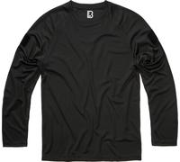 Brandit Quick Dry Maniche lunghe, nero, Taglia 4XL