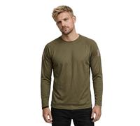Brandit Quick Dry Shirt Longsleeve Uomo Maglia Maniche Lunghe Verde Oliva Regular