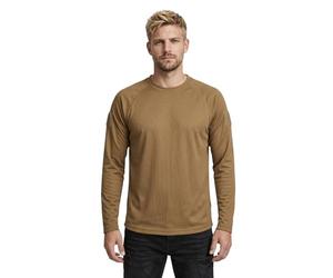 Brandit Quick Dry Shirt Longsleeve Uomo Maglia Maniche Lunghe Verde Oliva Regular