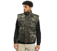 Brandit Ranger Vest, Color: woodland, Size: S