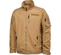 Brandit Ripstop Fleece Giacca, Marrone chiaro, Taglia S