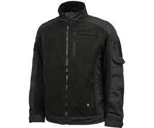 Brandit Ripstop Fleece Giacca, nero, taglia 3XL per maschi