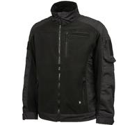 Brandit Giacca in pile Ripstop Nero Taglia 4XL Uomo