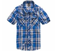 Brandit Roadstar Shirt Short Sleeve, Color: blau, Size: 3XL
