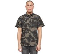 Brandit Roadstar Shirt Short Sleeve, Uomo, darkcamo, L