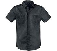 Brandit Roadstar Uomo Camicia Maniche Corte nero Regular