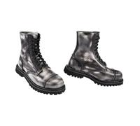 Brandit Rub Off Phantom 10 Eye Boots, Color: black-grey, Size: 4