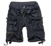 Brandit Savage Vintage Pantaloncini S-7XL Uomo Cargo Bermuda Army con Cintura