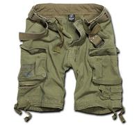 Brandit Pantaloncini Cargo Savage Vintage Uomo 7XL Oliva