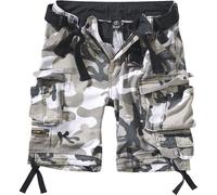 Brandit Savage Vintage Pantaloncini S-7XL Uomo Cargo Bermuda Army con Cintura