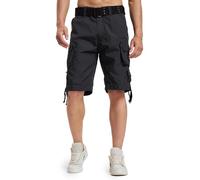 Brandit Savage Ripstop Shorts, Uomo, Black, M